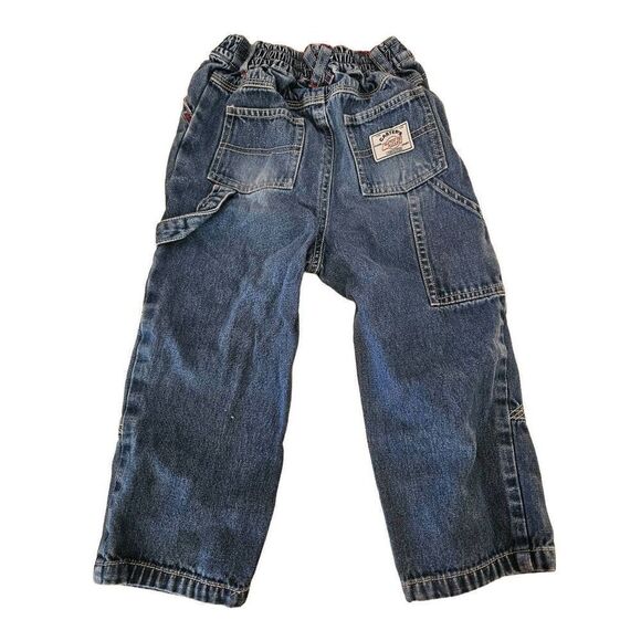 Carter's 3T blue jeans - Picture 3 of 4
